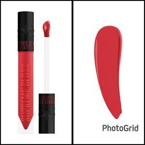 '2003' Jeffree Star Supreme Gloss: Peachy Orange-Red